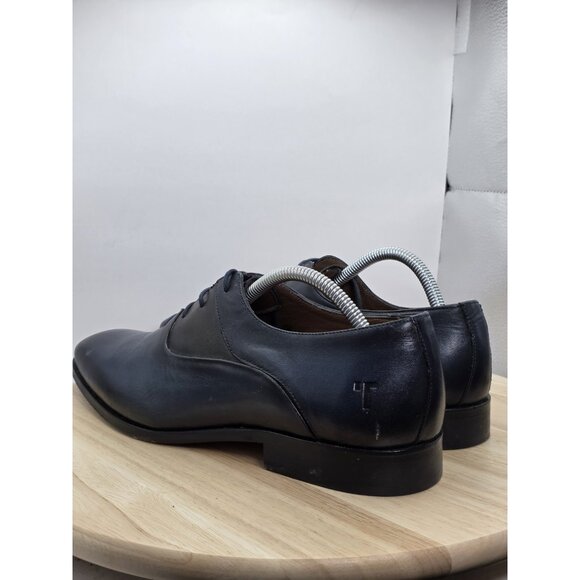 TWEEN OXFORD STYLE MENS SIZE 8 CASUAL SHOES COLOR BLUE/BROWN - Picture 7 of 10